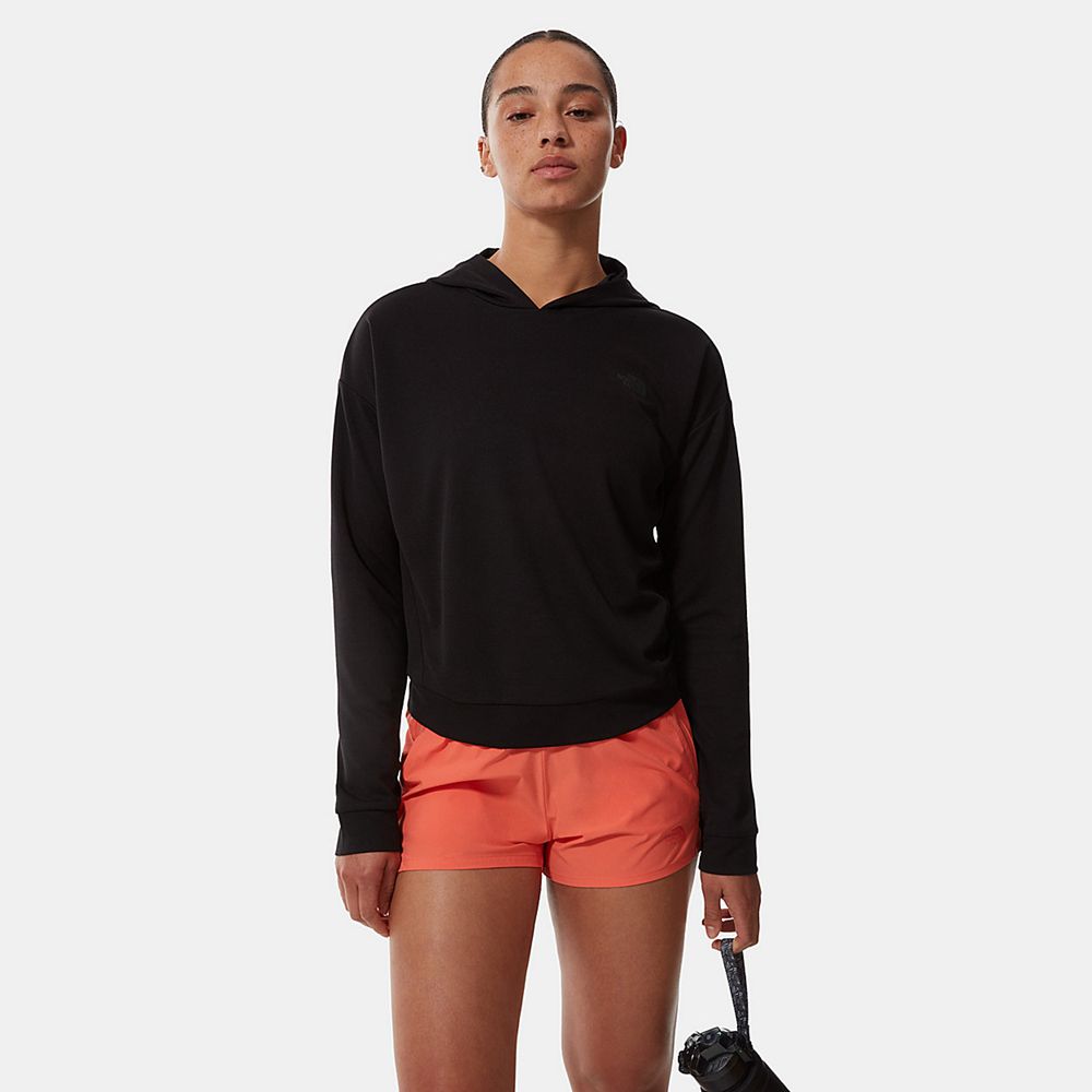 The North Face Hoodie Womens Australia - The North Face Wander Black Running & Training (BZX-812695)